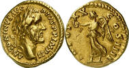 ROMAN EMPIRE AV Aureus Antoninus Pius,AD 138-161 Antoninus Pius Gold Aureus – Victory Reverse – NGC 