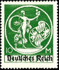 Deutsches Reich 10 Mark Bayern Abschied, Aufdruck Deutsches Reich in Type II, ungebraucht mit Originalgummierung, Fotobefund Weinbuch BPP (2022): echt und einwandfrei, Mi. 140.- -