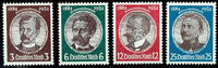 Deutsches Reich 3 Pfg bis 25 Pfg. Kolonialforscher, postfrisch, Mi. 190,- -