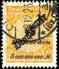 Deutsches Reich Dienstmarken 5 Mrd. M. gestempelt, geprüft Infla und Winkler BPP, Mi. 110.- -