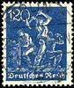 Deutsches Reich 120 Pfennig schwarzblau, Wasserzeichen 2, entwertet BERLIN C, tadellose Erhaltung, signiert, Fotobefund Dieter Weinbuch BPP (2024) echt und einwandfrei, Mi. 140.- -