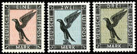 Deutsches Reich 5 Pfennig bis 3 Mark Flugpost 1926 - Steinadler, 8 Werte - kompletter Satz, tadellos postfrisch, unsigniert, Fotoattest H.-D. Schlegel BPP (2020): Die Qualität ist einwandfrei., Mi. 1.200.- -
