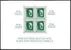 Deutsches Reich Kulturspendeblock, postfrisch (leichter Gummibug), Mi. 320.- -