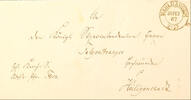   Preußen Ortsstempel  WAHLHAUSEN 30/12 67  - K2, OPD Erfurt, auf Dienstbrief nach Heiligenstadt, schöner Beleg vom VORLETZTEM TAG DER PREUSSISCH...