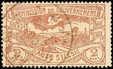 Oberschlesien Stempel SAKRAU (KR. COSEL) 27 3 21, Kreisobersegmentstempel, zart auf 2 Mk Hüttenwerke, Stempelbewertung 50 P. -