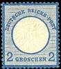 Deutsches Reich 2 Groschen großer Schild, grauultramarin, farbfrisches u... 35,00 EUR  zzgl. 4,50 EUR Versand