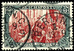 Deutsches Reich 5 Mark Reichspost, Type II, gestempelt 'BERLIN 13/9 01 7... 159,00 EUR  zzgl. 5,00 EUR Versand