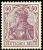 Deutsches Reich 60 Pfennig Germania, Friedensdruck, postfrisch, tadellos... 269,00 EUR  zzgl. 5,00 EUR Versand