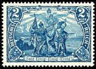 Deutsches Reich 2 Mark schwarzviolettultramarin, Kriegsdruck, 25 : 17 Zä... 69,00 EUR  zzgl. 4,50 EUR Versand