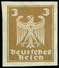 Deutsches Reich 3 Pfennig Neuer Reichsadler, Wasserzeichen 2 X (stehend)... 45,00 EUR  zzgl. 4,50 EUR Versand