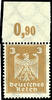 Deutsches Reich 3 Pfennig Reichsadler, liegendes Wasserzeichen, Oberrand... 109,00 EUR  zzgl. 5,00 EUR Versand