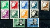 Deutsches Reich 5 Pfennig bis 3 Reichsmark Flugpostmarken 1932, komplett... 269,00 EUR  zzgl. 5,00 EUR Versand