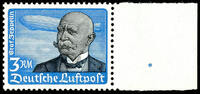 Deutsches Reich 3 Reichsmark Flugpostausgabe 1934 'Graf Zeppelin', waage... 129,00 EUR  zzgl. 5,00 EUR Versand