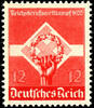Deutsches Reich 12 Pfennig Reichsberufswettkampf mit waagerechter Gummir... 55,00 EUR  zzgl. 4,50 EUR Versand