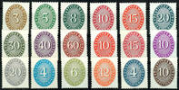 Deutsches Reich Dienstmarken 3 Pfennig 1927 - 1933 bis 60 Pfennig Strohh... 109,00 EUR  zzgl. 5,00 EUR Versand