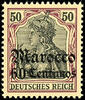 Deutsche Post in Marokko 60 Centimos postfrisch, ohne Signatur, tadellos... 29,00 EUR  zzgl. 4,50 EUR Versand