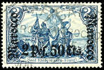 Deutsche Post in Marokko 2 Mark mit Aufdruck 'Marocco 2 Pes. 50 Cts.', g... 59,00 EUR  zzgl. 4,50 EUR Versand