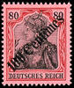 Deutsche Post in der Türkei 80 Pfennig 5 bis Germania mit schrägem Aufdr... 95,00 EUR  zzgl. 4,50 EUR Versand