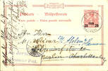 Deutsche Post in der Türkei Stempel  JAFFA 20 5 08 mit Nebenstempel / Ka... 129,00 EUR  zzgl. 5,00 EUR Versand