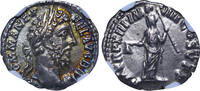Roman Empire,177-192 Commodus - Silver Ch XF vz+