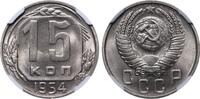 USSR 15 Kopecks 1954 Soviet Union, 15 Kopecks, 1954 year, NGC, MS 64 MS 64 49,00 EUR  zzgl. 10,00 EUR Versand