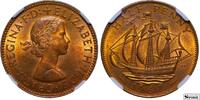 United Kingdom 1/2 penny 1967 Elizabeth II United Kingdom 1/2 penny 1967... 56,25 EUR  zzgl. 10,00 EUR Versand