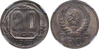 USSR 20 Kopeks 1940 USSR Joseph Vissarionovich Stalin (1924 - 1958), 194... 125,00 EUR  zzgl. 10,00 EUR Versand