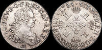 Frankreich Demi-écu aux 8L Louis XV (1715-1774) Rouen -