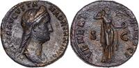 Antike Sesterce Sabine (137 Ap. J.C.) -
