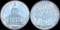 Frankreich 100 Francs Cinquième République (1959-) Panthéon -