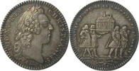 Medaillen, Jetons Jeton Corporations Corroyeurs sous Louis XV. Argent -