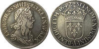 Frankreich 60 sols 1642 Louis XIII (1610-1643) Ecu de  Paris 1er poinçon de Warin