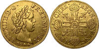 Frankreich 1644 Louis XIV (1643-1715) Louis d'or à la mèche courte Paris  3100,00 EUR  zzgl. 10,00 EUR Versand
