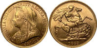 Weltmünzen 2 pounds 1893 Grande-Bretagne Victoria (1837-1901)  or  4000,00 EUR  zzgl. 10,00 EUR Versand