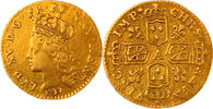 Frankreich Louis XV (1715-1774) 1/4 de louis de Noailles Paris -