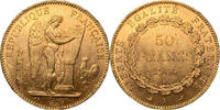 Frankreich 50 francs 1904 Troisième République (1871-1940)  or Génie