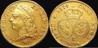 Frankreich Double Louis d'or à la vieille tête 1774 Louis XV (1715-1774)  Bayonne Etat: Très be