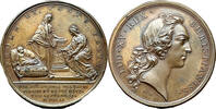 Medaillen, Jetons Médaille Louis XV (1715-1774) naissance du duc de Bourgogne par Marteau -