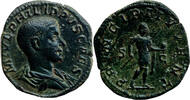 Antike Sesterce Philippe II (244-249 Ap. J.C.) -