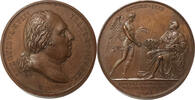 Medaillen, Jetons Médaille Louis XVIII Accession au trône durant son exil à Vérone -