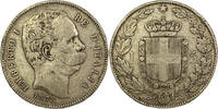 Weltmünzen 5 lire 1878 Italie Umberto Ier ( 1878-1900)  Rome  370,00 EUR  zzgl. 10,00 EUR Versand