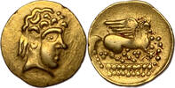 Antike Quart de statère or Mediomatrici ( Région de Metz)  2500,00 EUR  zzgl. 10,00 EUR Versand