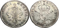 Frankreich 34 sols 1701 R Louis XIV (1643-1715)  6 deniers de Strasbourg... 450,00 EUR  zzgl. 10,00 EUR Versand
