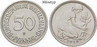 Klein- und Kursmünzen 50 Pfennig 50 Pfennig 1968, J, Cu-Ni. J.384.