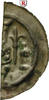 Hildesheim, Bistum Brakteatenhälfte Konrad II., 1221-1246