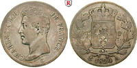 Frankreich 5 Francs Charles X., 1824-1830