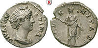 Denar Faustina I., Frau des Antoninus Pius, +141