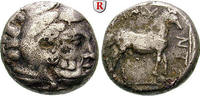 Makedonien Tetradrachme Königreich, Amyntas III., 1. Regierung, 389-383 v.Chr.