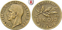 Albanien 0,1 Lek Vittorio Emanuele III., 1939-1943