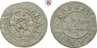 Werden und Helmstedt, Abtei 8 Heller Heinrich IV. Dücker, 1646-1667